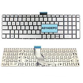 HP Pavilion 15-CD014NT Silver Klavye