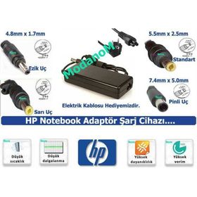 Hp Pavilion DV6 19V 4.74A 90W Uyumlu Adaptör
