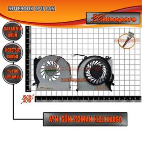 HP Pavilion DV6-7200 DV6z-7000 DV7-7003 Uyumlu Notebook Fan