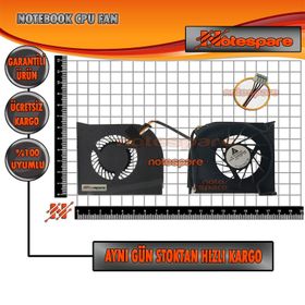 HP Pavilion DV6000 Uyumlu Notebook Fan