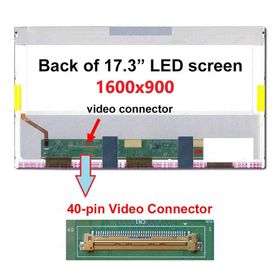 Hp Pavilion DV7-4107EG Uyumlu Notebook LCD Ekran
