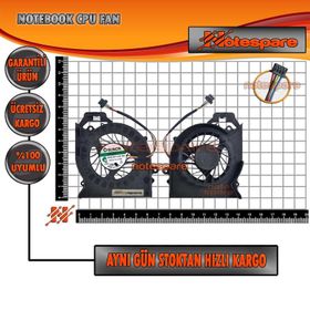 HP Pavilion DV7-6135DX DV7-6154EA DV7-6157CL Uyumlu Notebook Fan