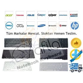 Hp Pavilion DV7 DV7-2000 Beyaz Uyumlu Notebook Klavye