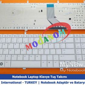 Hp Pavilion DV7 DV7-2000 Beyaz Uyumlu Notebook Klavye