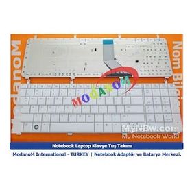 Hp Pavilion DV7 DV7-2000 Beyaz Uyumlu Notebook Klavye