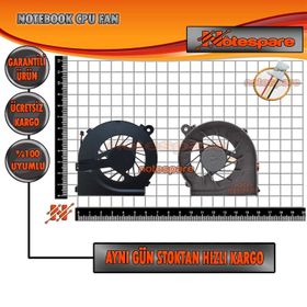 HP Pavilion G62-355DX G62-363NR G62-372US Uyumlu Notebook Fan