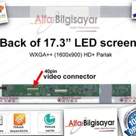 Hp Pavilion G7-2001ST Uyumlu Notebook LCD Ekran