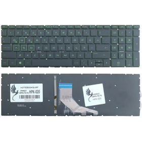 HP Pavilion Gaming 15-DK2011NT Siyah TR Yeşil Işıklı Klavye