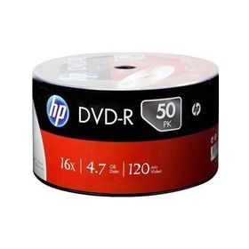 HP Printable DVD-R 4.7GB 120Dk 16x 50'li Shrink