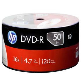 HP Printable DVD-R 4.7GB 120Dk 16x 50'li Shrink