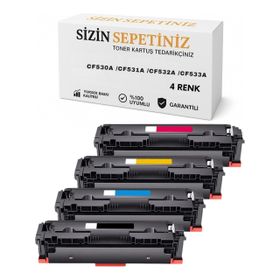 HP T6B71A 205A CF530A Muadil Toner Set