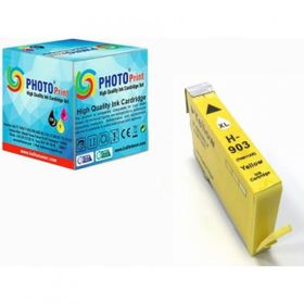 HP T6M11AE 903 XL Yüksek Kapasiteli Sarı Muadil Mürekkep Kartuş