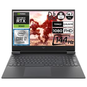 HP Victus 16-D1035NT 68P20EA Intel Core i7-12700H 16 GB Ram DDR5 1 TB SSD RTX3060 144Hz 16.1 inç Freedos Dizüstü Bilgisayar