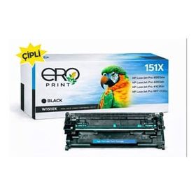 HP W1510X 151X 9700 Sayfalık Çipli Muadil Toner