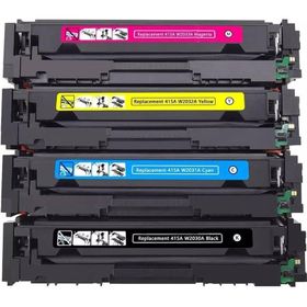 HP W2031A CRG055 415A Çipsiz Mavi Muadil Toner