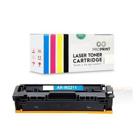 HP W2211X 207X Çipsiz Mavi Muadil Toner
