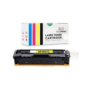 HP W2212X 207X Çipsiz Sarı Muadil Toner