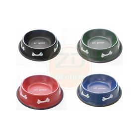 Hrb Renkli 17 cm Köpek Kedi Mama Su Kabı