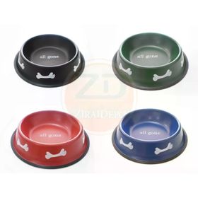 Hrb Renkli 17 cm Köpek Kedi Mama Su Kabı