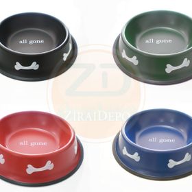 Hrb Renkli 17 cm Köpek Kedi Mama Su Kabı
