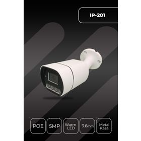 Hs IP-201 Warm Led 5MP Poe Bullet Güvenlik Kamerası