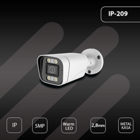 Hs IP-209 5MP IP 2.8 mm Warm Ledmetal Bullet Güvenlik Kamerası
