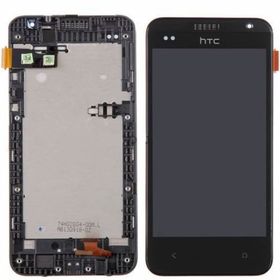 HTC Desire 300 Siyah Dokunmatik LCD Ekran