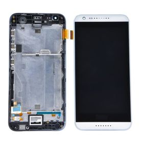 HTC Desire 620G Beyaz Çıtalı Dokunmatik Lcd Ekran