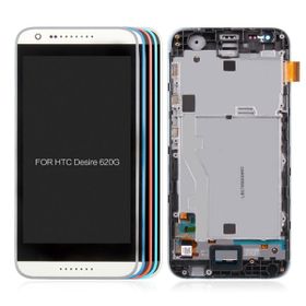 HTC Desire 620G Beyaz Çıtalı Dokunmatik Lcd Ekran