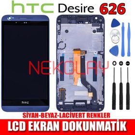 HTC Desire 626 Beyaz Dokunmatik LCD Ekran