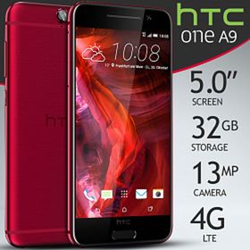 HTC One A9 32GB Bordo