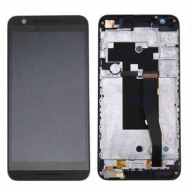 HTC One E9 Siyah Çıtalı Dokunmatik Lcd Ekran