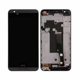 HTC One E9 Siyah Çıtalı Dokunmatik Lcd Ekran
