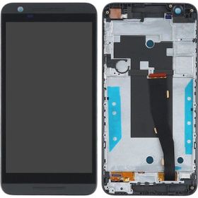 HTC One E9s Beyaz Çıtalı Dokunmatik Lcd Ekran
