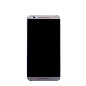HTC One E9s Beyaz Çıtalı Dokunmatik Lcd Ekran