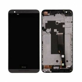 HTC One E9s Siyah Çıtalı Dokunmatik Lcd Ekran