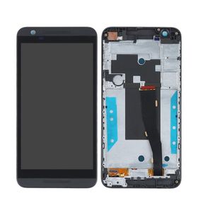 HTC One E9s Siyah Çıtalı Dokunmatik Lcd Ekran