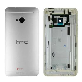 Htc One M7 Gümüş Uyumlu Kasa Kapak