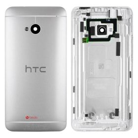 Htc One M7 Gümüş Uyumlu Kasa Kapak