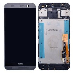HTC One M9 Siyah Çıtalı Dokunmatik Lcd Ekran