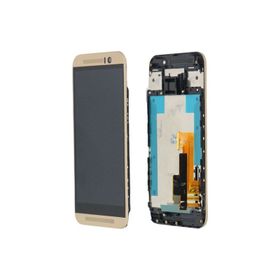 HTC One M9 Siyah Çıtalı Dokunmatik Lcd Ekran