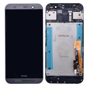 HTC One M9 Siyah Çıtalı Dokunmatik Lcd Ekran