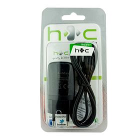 Htc One Mini Uyumlu Siyah Şarj Aleti ve Ara Kablosu