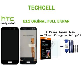 HTC U11 Siyah Çıtalı Dokunmatik Lcd Ekran