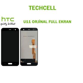 HTC U11 Siyah Çıtalı Dokunmatik Lcd Ekran