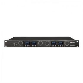 HTDZ HT-640 Receiver 4 Kanal Telsiz Mikrofon Alıcı Ünitesi
