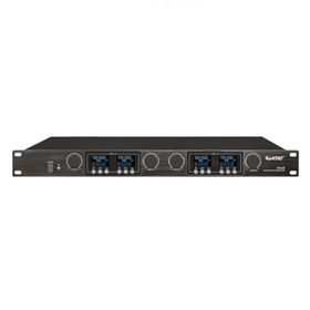HTDZ HT-640 Receiver 4 Kanal Telsiz Mikrofon Alıcı Ünitesi