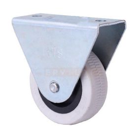 Hts 105 50x20 mm Beyaz Sabit Teker