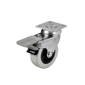 Hts 254 52 mm Tablalı Döner Frenli Mobilya Tekeri