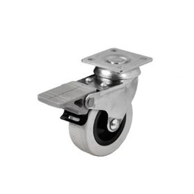 Hts 254 52 mm Tablalı Döner Frenli Mobilya Tekeri